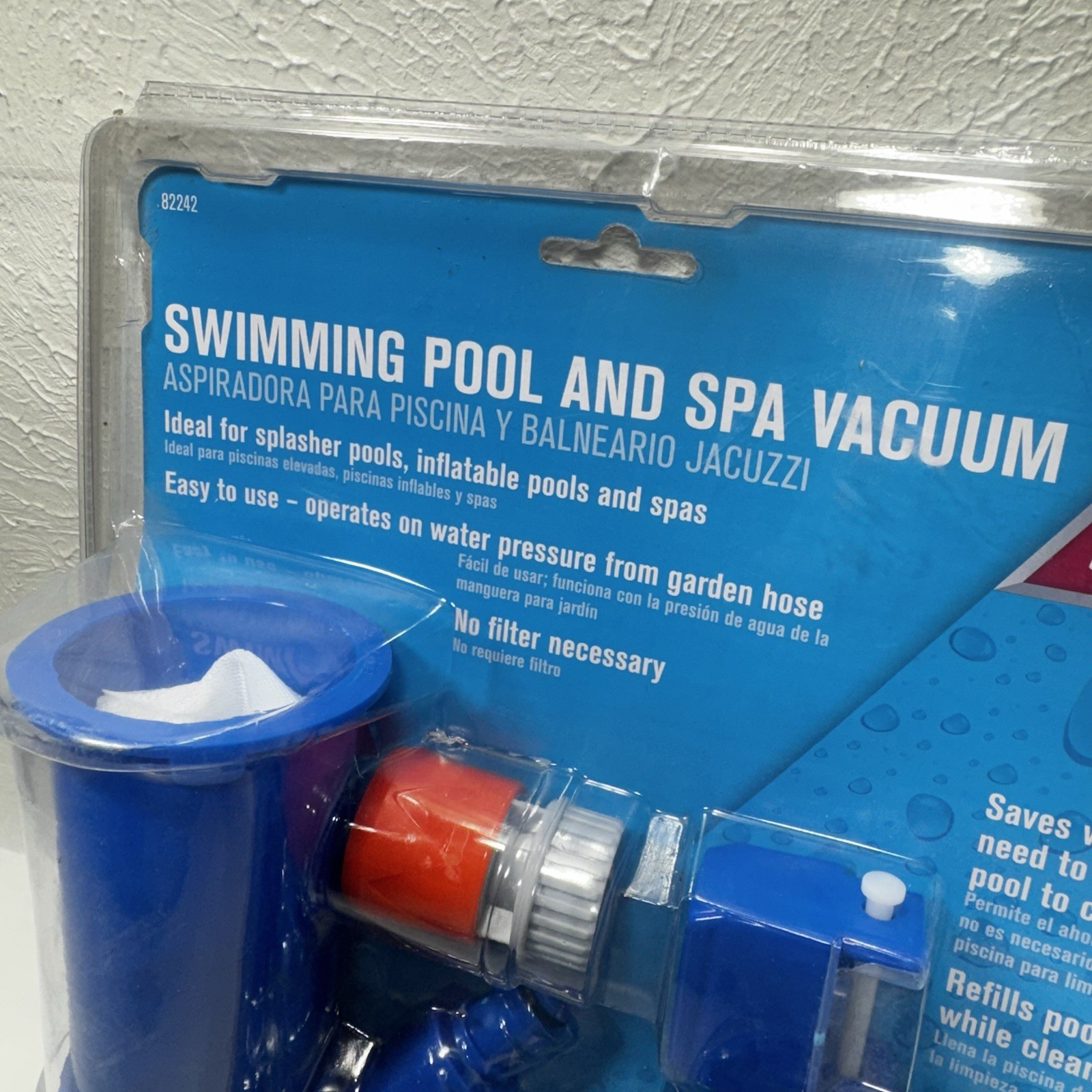 ACE Pool Vacuum Head Inground Above Ground Swimming Cleaner w/ Pole