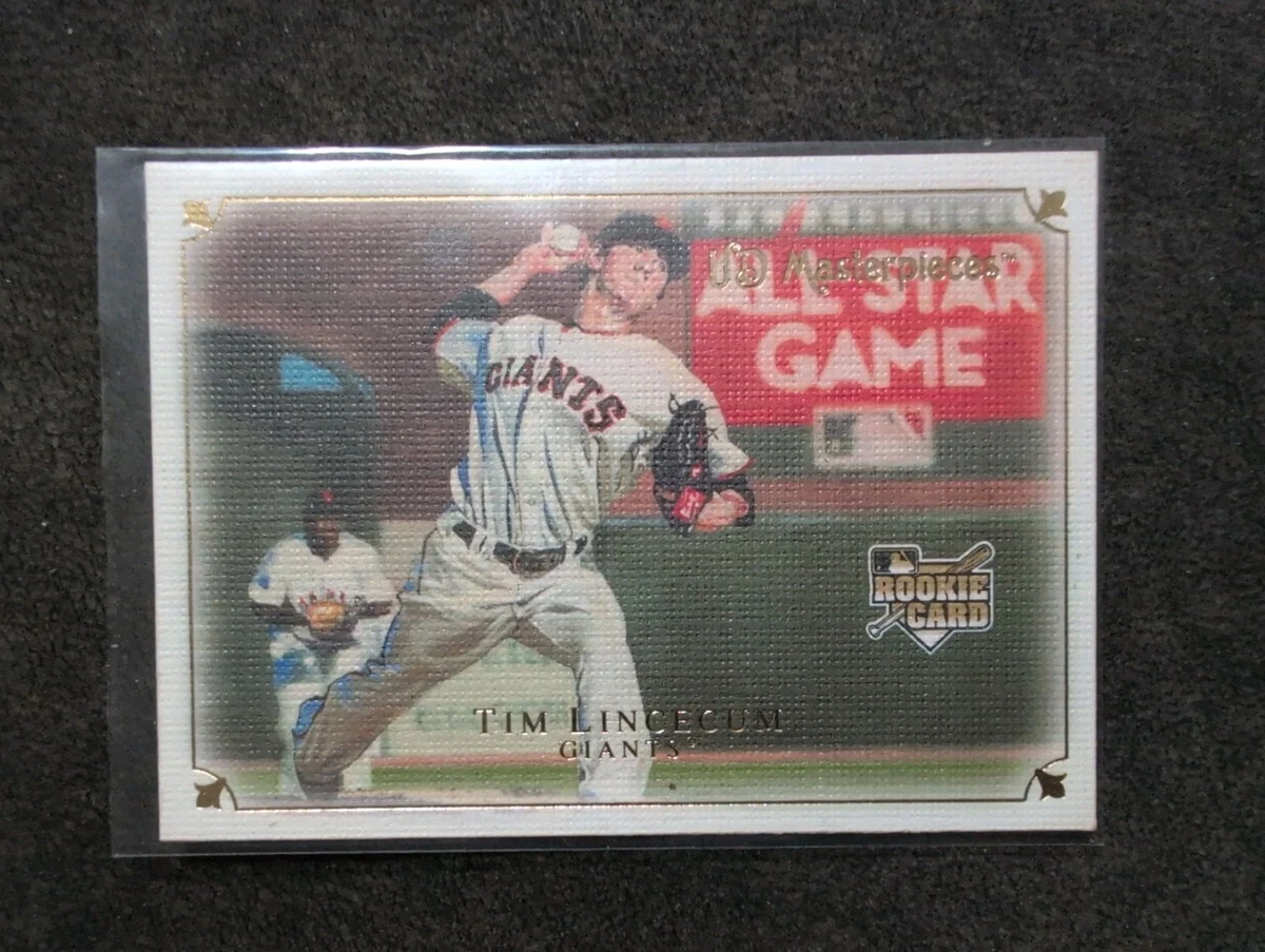 2007 UD Masterpieces - Tim Lincecum #82 for sale | eBay