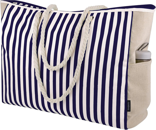 Gagaku Strandtasche FüR Damen Xxl Familie Badetasche Extra GroßE Strandtasche Mi-image