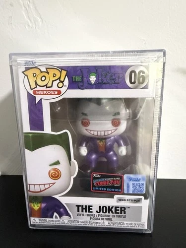 NYCC 2025 Exclusive Funko POP! Metallic The Joker #06 LE 1000 OFFICIAL STICKER