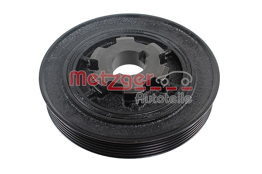 METZGER 6400128 Belt Pulley, crankshaft for CITROËN,FIAT,FORD,LANCIA,LAND ROVER,
