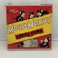 1950s Castle Films 8mm Mouse Movies - 402 Lion Hunt - Tested Works