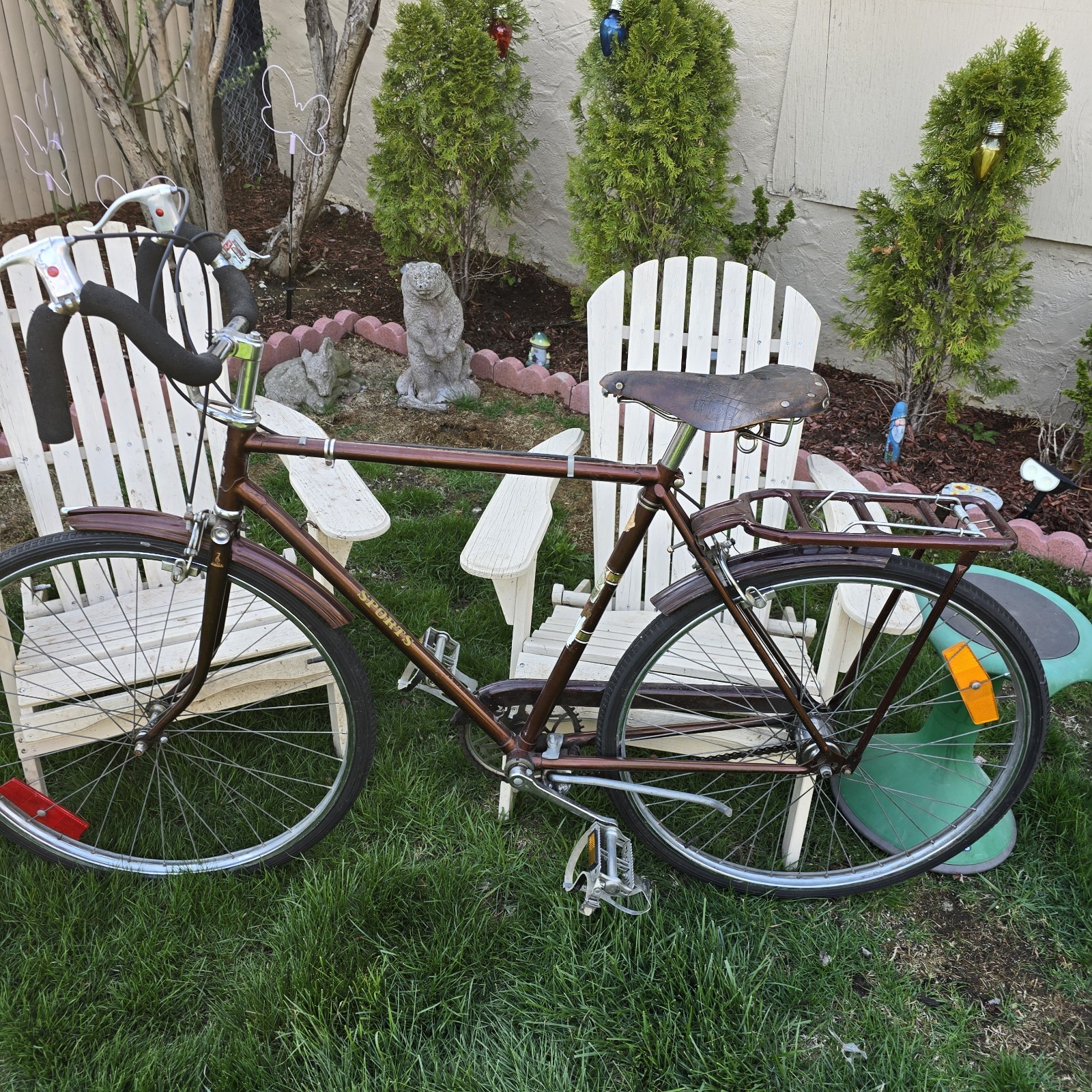 Vintage Raleigh Men&rsquo;s Sport Bike 3 speed archer