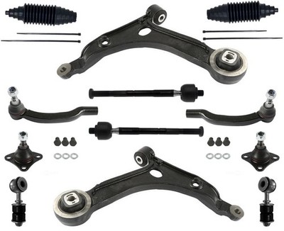 Front Control Arms Ball Joints Tie Rods Links Fits Ram Promaster 1500 2014-2021