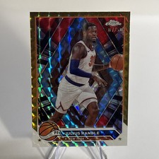 2023-24 Topps Chrome #129 Julius Randle Gold Geometric 07/50