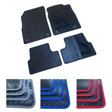 For Mitsubishi L200 SingleCab 2006-2014 Car Floor Mats Black Rubber 2pc