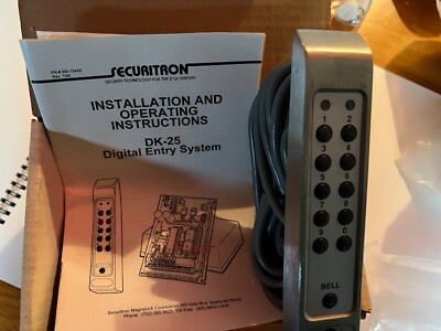 NEW-Securitron Digital Entry System DK-25
