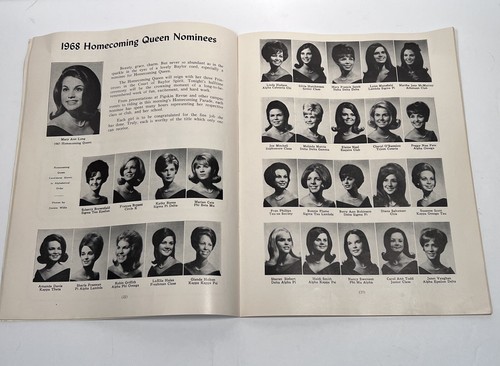 VTG 1968 Baylor Texas A&M College Football Gene Stallings Program Homecoming - Picture 5 of 15