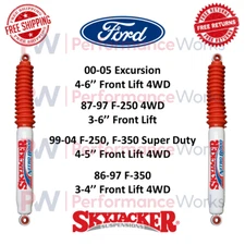 Skyjacker Shock Pair Front Lift For Ford Excursion, F-250 / F-350 Super Duty 4WD