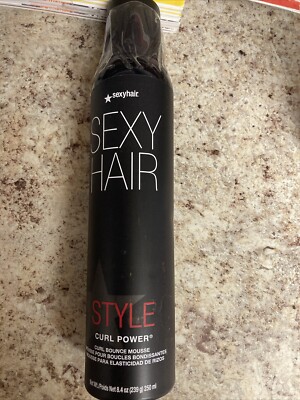 Sexy Hair Curl Power Curl Bounce Mousse 8.4oz SMALL BUSINESS CAT LADY      