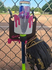 🍦 Duggy™ “Ice Cream Drip” Dugout Organizer – Premium Hanging Bat & Gear Rack