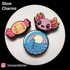 Shoe Charms"Axolotl" Set of 3