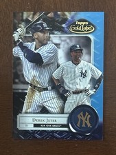2022 Topps Gold Label Base Class 3 Blue #78 Derek Jeter /50 - New York Yankees