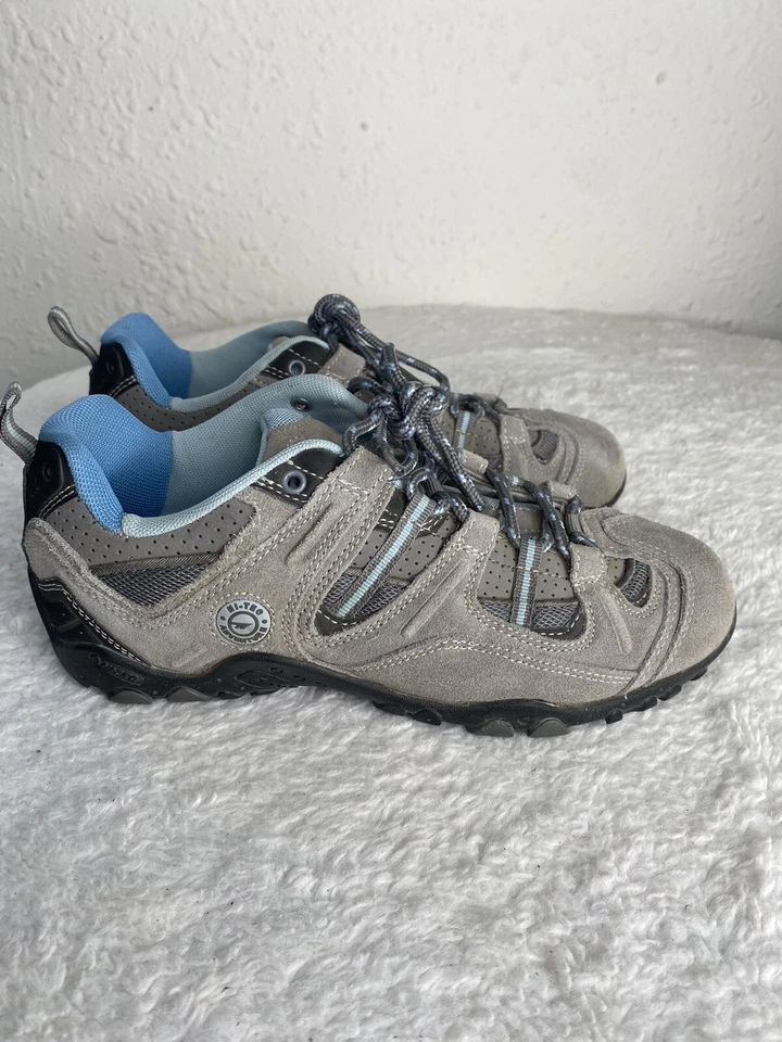 Hi-Tec Women’s Intrepid Suede Hiking Shoes Athletic Sneakers Trail Adventure 7.5 - Image 2 of 4