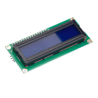 5 PCS IIC/I2C/TWI/SP  I Serial Interface1602 16X2 LCD Module Display Blue Screen