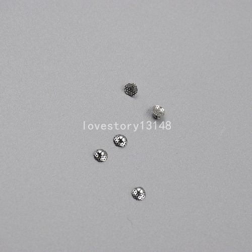 10 Pezzi Ortodontico Bondable Foro Dentale Linguale Bottone Rete Base Tomy Traforato - Foto 6 di 10