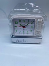 Acctim SONNET Bell Alarm Clock White 1261