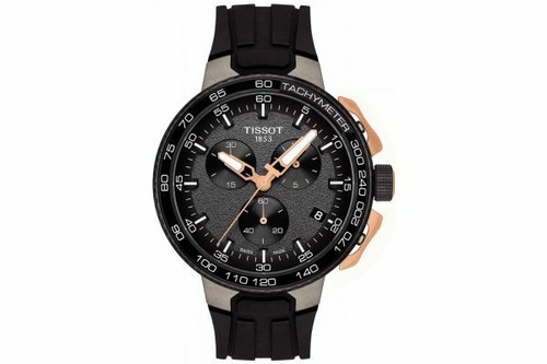 New Tissot T-Race Chronograph Black Dial Men's Watch (T111.417.37.441.07) - 第 1/3 張圖片