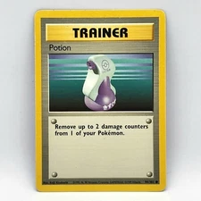 Potion Trainer 94/102 Base Set Common Pokémon WoTC 