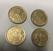 4 St. 5 PTAS Pesetas Spain Spanien Islas Baleares, Asturias 1992-1998
