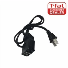 T-Fal SS-992896 ONLY FF103850/89 Deep Fryer Power Cord Black Magnetic Genuine 