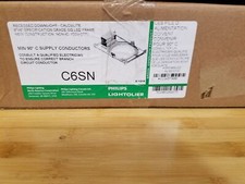 Lightolier Recessed 6" Downlight C6SN LED New Construction