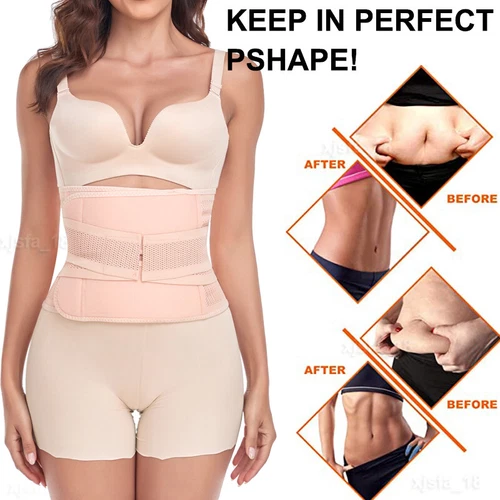 Postpartum Belly Band C Section Belly Wrap Abdominal Binder Girdle Tummy Tuck US - Picture 9 of 29