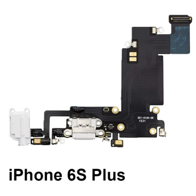 iPhone 6S Plus Ladebuchse Flexkabel Dockconnector Antenne MikrofonKopfhörer Weiß
