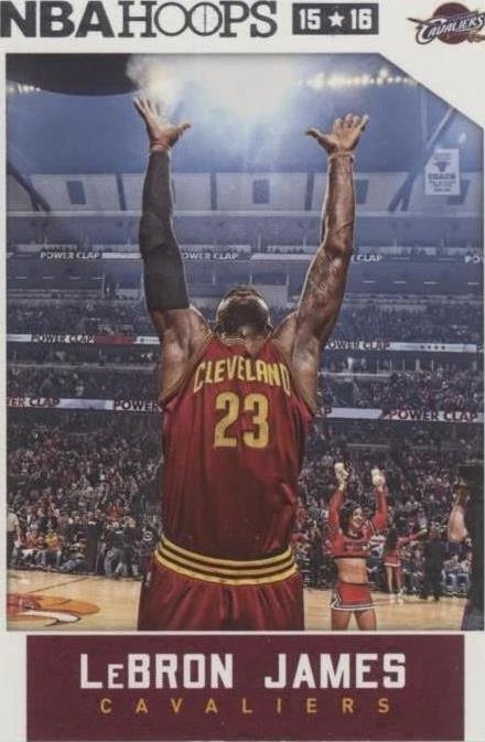 Panini LeBron James Basketball 2015-16 Season Sports Trading Cards