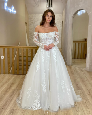 Vintage Lace Appliques Wedding Dresses Off the Shoulder A Line Bridal Gowns | eBay Vintage Lace Appliques Wedding Dresses Off the Shoulder A Line Bridal Gowns | eBay