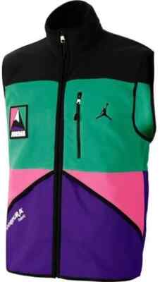NIKE Jordan Mountainside PolarTec Utility Vest Colorblock CU8131-010 Cordura M