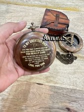Compass, Gift for Husband, Son, to My Man, to My Fianc , Dad, Boyfriend,