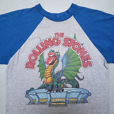 80s Rolling Stones Journey 1981 Stadium Tour Tshirt George