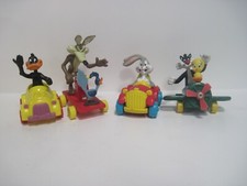 Vintage 1989 McDonald's Happy Meal LOONEY TUNES Wile Roadrunner Sylvester Daffy