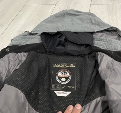 Napapijri Arctic Project Waterproof Silver Jacket Ninja ski | eBay