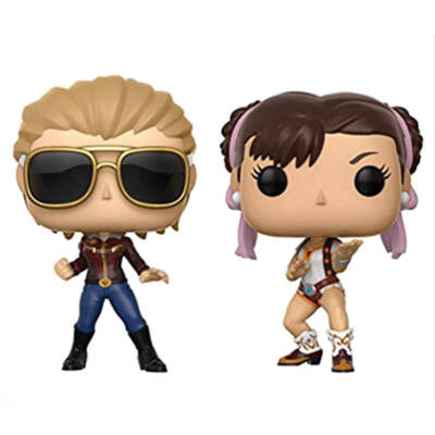 Marvel vs Capcom Infinite Captain Marvel vs Chun-Li Pop Vinyl Figure 2 Pack