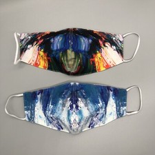 Reusable Face Mask 100 Cotton Washable Hypoallergenic