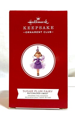 2019 Hallmark KOC Club EXCLUSIVE SUGAR PLUM FAIRY Ornament 1st NUTCRACKER SWEET