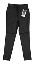 HAVE Los Angeles Women's High-Waist Black Faux Leather Pants Size M