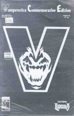US Comic : Brainstorm Comics Vamperotica Commemorative Edition Cover Silber 1995