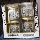 DiSaronno Wears Roberto Cavalli Limited Edition Glasses - Set of 4