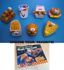 Burger King 1989 Vintage Lickety Split Fast Food Racers-Pick Your Favorite 