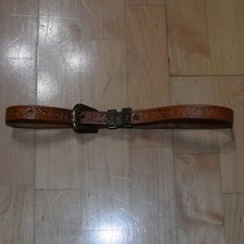 JUSTIN Women's Sz 26 Top Grain Cowhide Leather Western Belt