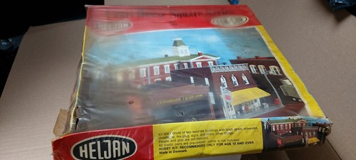 Vintage HELJAN HO model BUILDING KITS train shops petrol STATIONS kit buildings - Picture 309 of 493