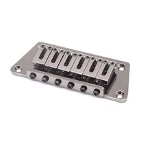 KD By AxLabs Nighthawk-style Trapezoid Plate Hardtail Bridge - Black Nickel