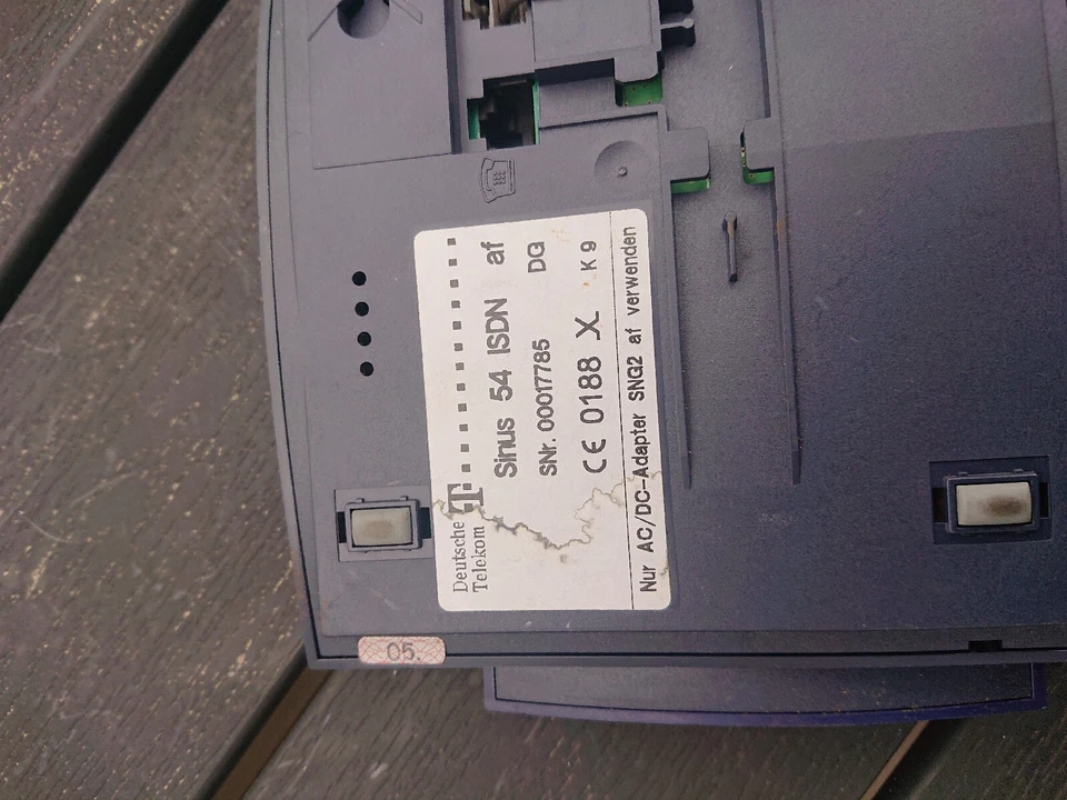 TELEFON TELECOM SINUS 54, nur Station mit Netzteil - Bild 2 von 2