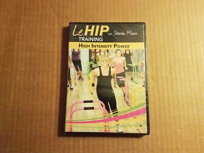 Le Hip Training High Intensity Power with Sharon Mann - Brand NEW DVD