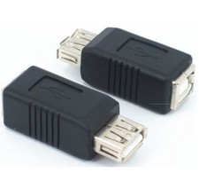 USB Type A Female to B Female Gender Changer Adapter
