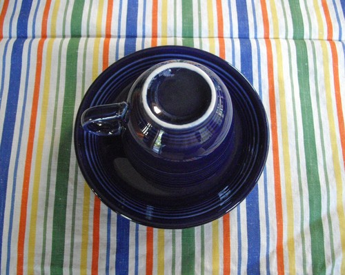 Fiesta Teacup & Saucer ~U-PICK~ SUNFLOWER YELLOW PERIWINKLE PLUM CINNABAR BLUE + - Picture 85 of 87