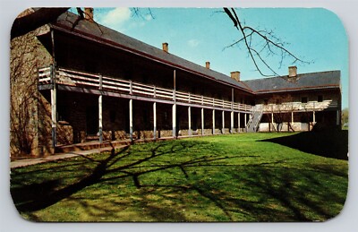 Frederick Maryland Colonial Barracks aka Hessian Barracks Vtg MD Postcard View